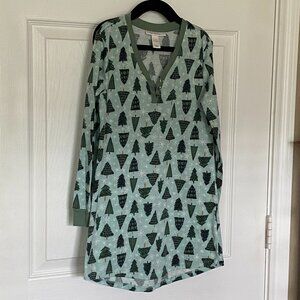 Girl’s LAUREN CONRAD Snowy Woods Nightgown Size XS 6/6X